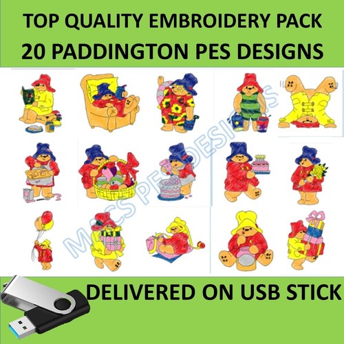 Paddington bear pes designs - 20,