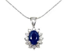 1.14ct Sapphire & Diamond