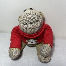PG Tips Monkey Knitted Toy Happy Christmas 7” Soft Toy
