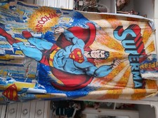 Vintage Comic Superman Single Duvet & Pillow Case