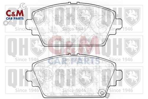 Front brake pad set fits - pad, mg