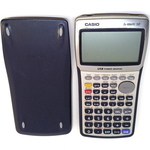 Casio 9860g usb power - sd,