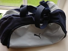 Puma sports bag blue holdall