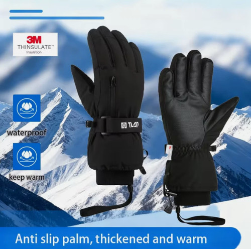Snow ski gloves - ski, men