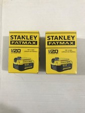 2 X Stanley FatMax V20