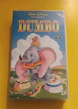 Dumbo VHS Walt Disney Classics Video TESTED 