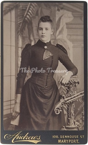 Cdv pretty victorian woman - victorian,