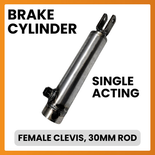 Hydraulic single acting brake - single,