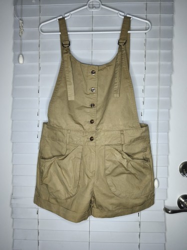 Tan lightweight cotton - cotton, bib