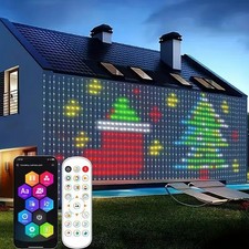 USB Smart LED String Christmas Light Bluetooth Music App Control Curtain Decor