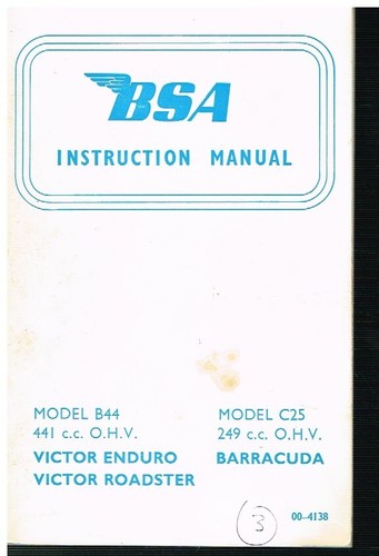 Bsa b44 victor enduro - b44, /