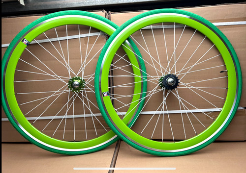 Nologo green 700c single speed - 700c,