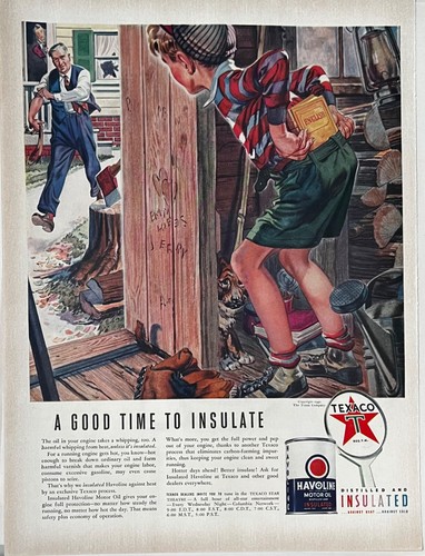 1940 magazine for texaco - for,
