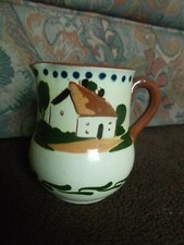 WATCOMBE TORQUAY POTTERY MOTTO WARE JUG  3 3/4" (9.5cm) ENGLAND