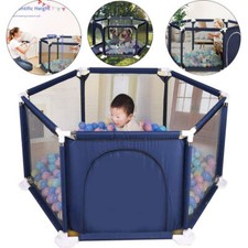 Large baby playpen - 6, sides