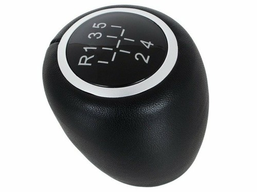 Gear knob black - black, 5-speed
