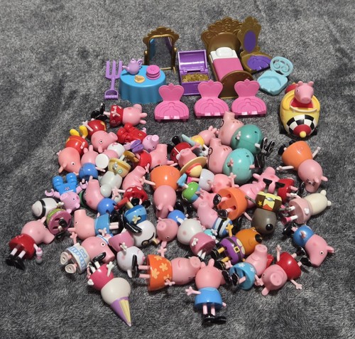 Peppa pig figures lot - pig, 50+
