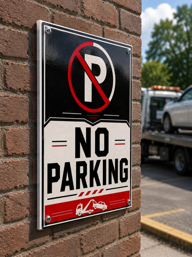 Parking sign tow away - parking,