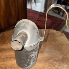 Rare Antique  1pt Milk Bottle Filling Ladle Steel & Brass