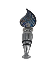 Bottle Stopper Abstract  Glass