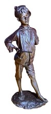 Antique 19th century patinated - century,