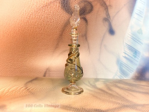 Small pale green and - , gold