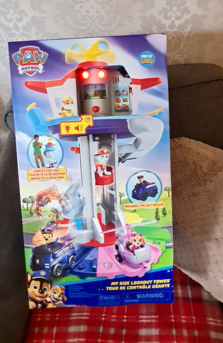 Paw patrol size - paw, lookout