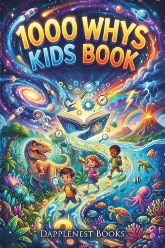 1000 whys kids book - kids, book: