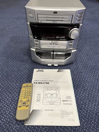 Jvc j75r retro stereo - mx-j75r,