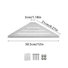 Corner Shower Shelf punch
