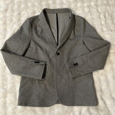 Zara Boys Size 13-14 Gray Suit Coat Dressy 164 Cm Wedding Formal Blazer Jacket