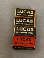 Four Vintage New/Old Stock Car Bulbs, 16v-3w,  all Boxed, Possibly Dash/interior