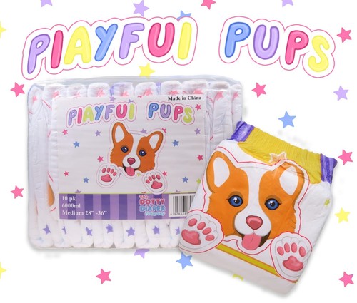 Adult diaper playful - adult,