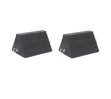 Rubber Wheel Chocks Heavy Duty Suitable For Commercial Vehicles 4.3KG (PAIR)