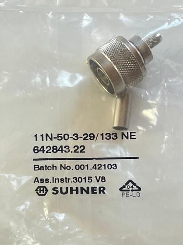 Suhner ohm n type - suhner, 50