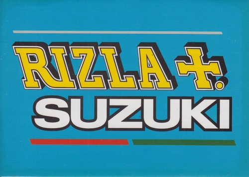 Rizla suzuki bsb sticker - suzuki,