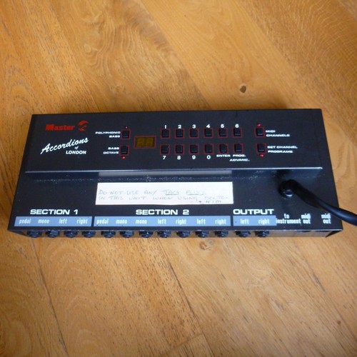 Master midimixer accordion - master,
