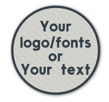 Your logo embroidered patch