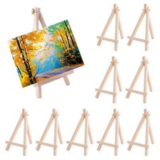 Mini Wooden Easel Timber Easel Miniature Wood Arts Gifts Painting Display Stand