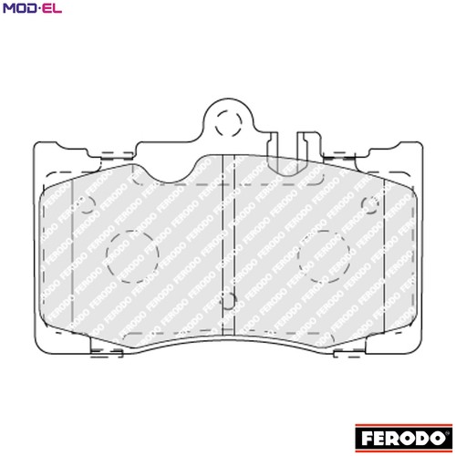 Brake pad set disc - set,