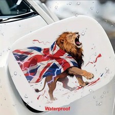 BRITISH LION WATERPROOF CAR Vinyl Decal Sticker Window Bumper Union Jack Patriot