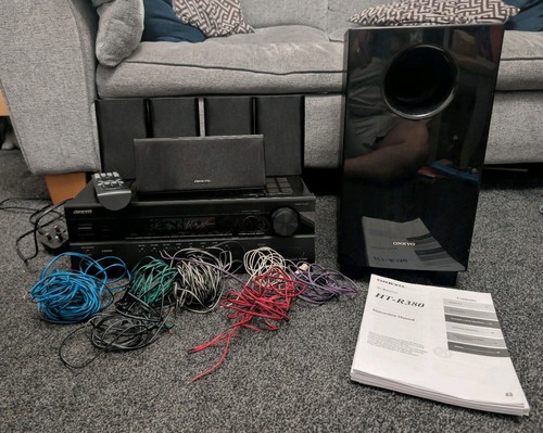 Onkyo r380 receiver with - ht-r380,