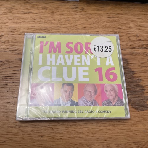 Sorry haven a clue 16 - i,