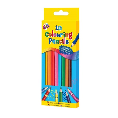 Colouring pencils assorted - pencils,