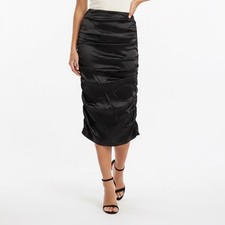 Naked Wardrobe Black Satin