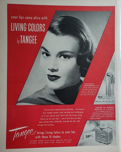 Tangee lipstick print - tangee,