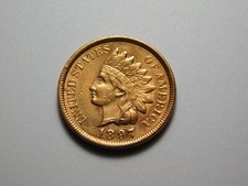 OLD US COINS 1897 INDIAN HEAD