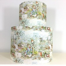 Lampshade Peter Rabbit Table Ceiling Light shade Kids Baby Nursery Room HANDMADE