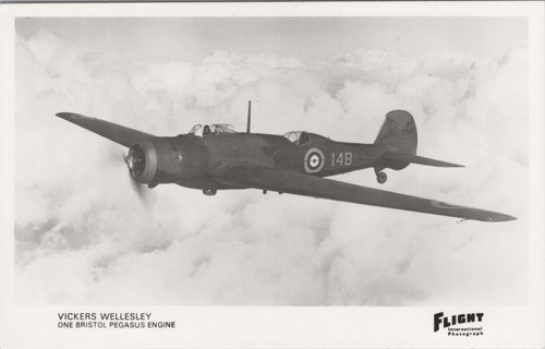 Vickers wellesley real photo - wellesley,