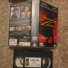 The Mask of Zorro VHS Video Tape 1998